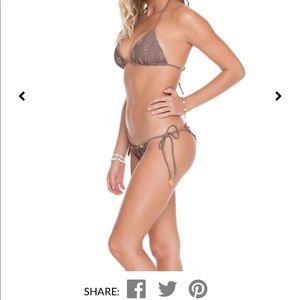 Luli Fama Costa Buena Crochet Bikini 👙